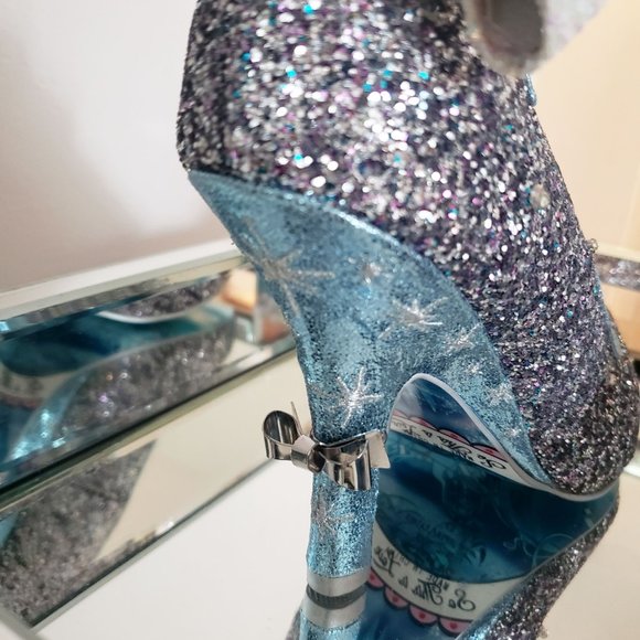 Irregular Choice x Disney Cinderella Call Me Cinders Light-Up Glitter Heels - Picture 11 of 17